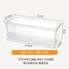 Caja de almacenamiento para fideos, caja rectangular de plástico sellada de grado alimenticio para refrigerador y cocina, caja de conservación de alimentos con tapa, caja de almacenamiento para granos y fideos