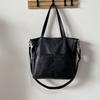 Bolsa tote de couro macio de alta qualidade bolsa mensageiro feminina de grande capacidade bolsa tote feminina combinável estilo coreano ins para estudantes bolsa de ombro