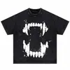 Camiseta de Manga Corta para Hombre con Estampado Gráfico Estilo Callejero Hip-Hop Punk Rock, Ropa Urbana de Alta Calidad, Talla Europea Transfronteriza