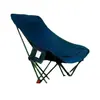 Silla Plegable de Luna para Exteriores para Acampar, Pesca, Taburete Ajustable, Silla de Bocetos de Respaldo Alto, Silla Reclinable Portátil