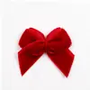 Suministro en stock de accesorios de lazo de cinta flocado de 1.0 cm, cinta de seda, cinta de correaje, accesorios navideños para manualidades DIY