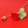 Producto Terminado Transfronterizo Nuevo Ramo de Rosas de Lana Hecho a Mano Día de San Valentín Rosa Flor Artificial Decoración del Hogar Arreglo Floral Venta al Por Mayor