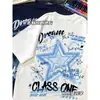Camisetas personalizadas de manga curta 100% algodão para eventos esportivos, personalização de LOGO DIY de formatura para alunos do ensino fundamental II e médio