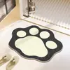 Alfombra de Baño con Forma de Oso Lindo, Falso Cachemir, Absorbente de Agua, Antideslizante, Elimina Polvo, Engrosada, Duradera, Fácil de Cuidar