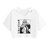 AliExpress Chainsaw Man motosserra Homem Camiseta Estampada Tamanho Europeu Camiseta Solta Feminina Nova Alça Manga Curta