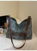 Bolsa Transfronteriza de Gran Capacidad para Mujer, Versátil Otoño e Invierno 2026 Nuevo Bolso Cruzado Casual al Hombro, Bolso Tote Texturizado para el Trabajo