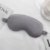 Máscara de Ojos de Seda Artificial de Doble Cara de Gama Alta, Seda de Morera, Bloqueo de Luz, Logo para Dormir, Esencial para Viajes al Aire Libre, Protección Ocular, Venta al por Mayor