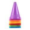 Juego de Anillos de Barril de Obstáculos para Niños e Interacción Padre-Hijo, Juego de Barriles Marcadores Coloridos de Obstáculos para Entrenamiento de Fútbol al Aire Libre
