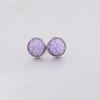 Pendientes de Nube de Bebé de 10 mm de Nuevo Diseño Más Vendidos en Europa y América Pendientes de Acero Inoxidable Pendientes de Tuerca Drusy