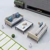 Conjunto de Sofá Externo para Sala de Estar, Varanda, Assentos ao Ar Livre, Pátio, Terraço, Cadeira Dupla de Rattan Trançado para Lazer