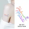 Quan Zhilong Gd Mesmo Estilo Pequena Margarida Colorido Tatuagem Adesivos À Prova D'água Longa Duração Estilo Ins Nicho High-End Pintado Grafite