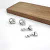 Jiangtitanium F136 Unha de Osso de Titânio para Orelha Fechadura Chave Coração Venda Quente Transfronteiriça Corpo de Liga de Titânio G23 Joia para Body Piercing Unha de Orelha