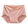 Roupa íntima para mulheres, Calcinhas 100% Algodão, Antibacteriana 7A, Forro 100% Algodão na Virilha, Novo Estilo 2024, Sem Costura, Confortável, Calcinhas de Cintura Média para Meninas