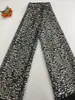 Outlet de Fábrica Primavera e Verão Novo 2024 Vestido de Malha de Poliéster com Lantejoulas Moda Europeia e Americana Tecido de Lantejoulas Feminino