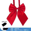 Corbata de lazo jk sin nudos raíz de pluma gigante estilo universitario femenino corbata estudiante uniforme académico foto de graduación flor de cuello uniforme escolar lazo