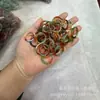 Anel de Ágata Brasileira Natural, Anel de Dedo, Anel de Corrida para Mão, Anel de Calcedônia Jade, Anéis de Casal, Benefícios de Transmissão ao Vivo, Fonte de Suprimento