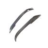 Adecuado para Toyota 23 Prius, tiras de moldura para espejo retrovisor, pegatinas modificadas, tiras brillantes para espejo retrovisor, tiras de moldura antirrayas