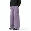Pantalones casuales softshell personalizados/a prueba de tres (agua, viento, suciedad) para hombres y mujeres, estilo dopamina de otoño, pantalones de trabajo rectos holgados multicolor para niñas