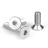 En Stock, Envío Inmediato: Tornillos de Acero Inoxidable 201, Tornillos de Cabeza Avellanada con Cuadrado Interior M2-M16, Tornillos de Cabeza Plana con Cuadrado Interior