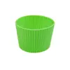 Tampa de Silicone para Copo, Tampa Isolante de Vidro para Copo, Tampa Antiderrapante para Caneca Cônica, Tampa Protetora Antichoque para Copo de Café e Chá