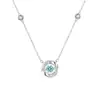 Collar de latido de corazón Mobius de tres segundos para mujer, estilo ins, lujo ligero, nicho, circonita de alta gama, colgante dinámico, cadena versátil para clavícula