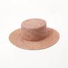 Sombrero plano ligero y sencillo de primavera y verano, nuevo y a la moda, con protección solar para viajes al aire libre.