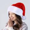 Colección de Gorros de Navidad 2026 Gorros de Navidad de Felpa Gruesa Grandes Rojos y Verdes de Alta Venta para Adultos y Niños al por Mayor