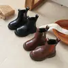 Ins estilo británico niños Dr. Botas Martens 2026 Primavera/Otoño Nuevo Estilo Versión Coreana para Niñas Botines de Suela Gruesa Versátiles
