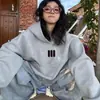 Sudadera con capucha pesada estilo americano para mujer, diseño nuevo casual estilo coreano otoño/invierno 2026, prenda exterior de nicho de moda