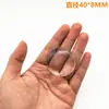 Tira Anticolisão Transparente Invisível Sem Furos Pad Anticolisão para Geladeira Silicone Espesso Silencioso para Maçaneta de Porta Adesivo Anticolisão para Porta Traseira de Armário