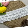 5.5cm Encaje Elástico de Algodón Adorno al por Mayor en Stock Accesorios de Encaje de Algodón para Ropa