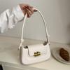 Bolso tipo baguette Moda Bolso de mujer Bolso cruzado 2026 Estilo nuevo Bolso francés de axila Bolso de hombro único Bolso de mano moderno Simple para mujer