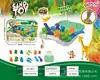 Juego de Almacenamiento de Arena para Juguetes Infantiles Transfronterizo Pastel Traje de Helado Femenino Maleta Moldes de Arena de Cuarzo Arena de Colores Moldeable Juguetes