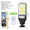 Cross Border Outdoor Luz Solar de Rua Nova Luz de Jardim de Indução do Corpo Humano com Controle Remoto Lâmpada de Parede LED Luz de Jardim à Prova d'Água