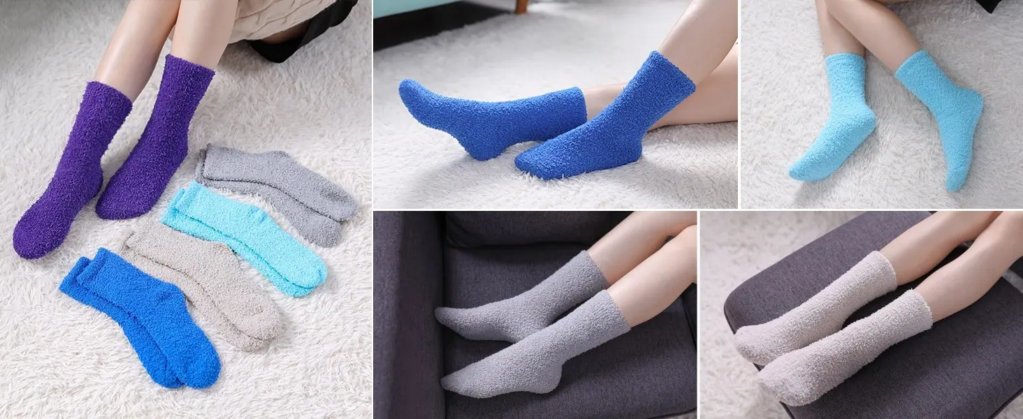 fuzzy socks