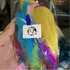 Material DIY Pluma de Martín Pescador Imitación: 50 Plumas de Ganso Flotantes de Alta Calidad, Medianas a Grandes, con Base de Pluma de Martín Pescador Teñida, Piezas Azules