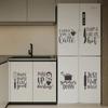 Adhesivo de pared autoadhesivo de PVC esmerilado para armario de cocina, impermeable, N1668, para azulejos de cocina de uso doméstico.
