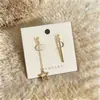 Presilhas de Orelha Estilo Coreano Sem Furo para Mulheres, Brincos Simples, Frescos e Versáteis, Brincos Longos Únicos e Versáteis, Atacado