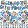 Jingle Cat Pokonyans Tema de Aniversário Decoração Banner Topper de Bolo Bandeira Balão Conjunto