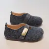 Zapatos Retro de Cuero para Niños 2026 Nuevo Estilo Primavera y Otoño Estilo Británico para Bebé Zapatos tipo Birkenstock Mocasines Versátiles para Niñas