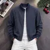 Chaqueta Corta para Hombre Primavera y Otoño Nuevo Estilo Marca de Moda Holgada Casual Versátil para Viajar Chaqueta de Béisbol Prenda Exterior Superior