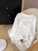 Camisa blanca de protección solar para mujer, estilo fino de verano, nuevo modelo 2026, camiseta de manga larga, corte holgado, top de Lyocell Tencel