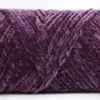 Hilo de chenilla brillante de tres cabos para tejer a crochet zapatos, hilo de lana grueso para tejer suéteres, bufandas y sombreros