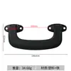 Accesorios de Hardware para Maletas: Mango de Plástico Negro para Maleta de Viaje, Mango Largo para Maleta, Herrajes para Maleta con Ruedas