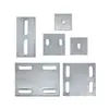 Fabricante de Foshan Q235B Placa de Aço Pré-Embutida Conector de Placa Galvanizado a Quente Processamento de Estrutura de Aço de Fachada Cortina Placa Pré-Embutida