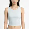 Colete esportivo feminino personalizado para comércio exterior, roupa esportiva modeladora, conjunto de tênis, colete de yoga, top de tricô peça única