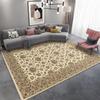 Alfombra persa transfronteriza de Amazon, estilo retro americano, lavable, plegable, resistente a la suciedad, fácil de cuidar, para sala de estar, antideslizante.