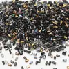 Terno transfronteiriço contas retangulares cor 2*4MM contas de vidro acessórios para joias diy pulseira brincos acessórios para corrente de olho