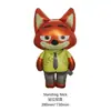 Nuevo Globo de Película de Aluminio de Oficial de Policía de Zootopia Original Decoración de Fiesta de Cumpleaños para Niños Escena Atmósfera Diseño Zhu