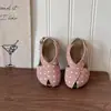 Sandálias Birkenstock de Bolinhas para Meninas 2026 Verão Novo Sapatos de Praia Peep-Toe Retrô Infantis Solado Macio Calçados Casuais de Comércio Exterior